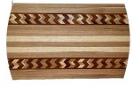 #CB241 Hickory, Brazilian Cherry 18 1/2” X 11”
