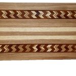 #CB241 Hickory, Brazilian Cherry 18 1/2” X 11”