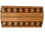 #CB270. Hickory, Walnut. 18 1/2” x 9 1/2”