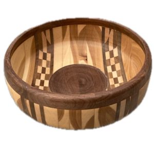 #B248. Maple, Walnut .14” x 5"