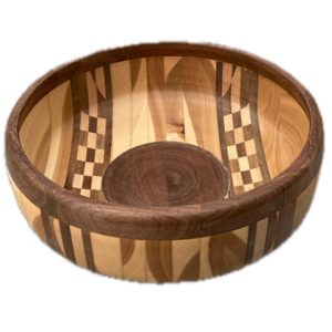 #B249. Walnut, hickory, 13" x 5"