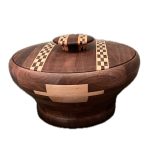 #B252. Walnut and maple 12" x 7.5”