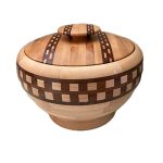#B259. Maple, White Oak. 14”x 12”