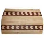 #CB265. Maple, walnut 16” x 11”
